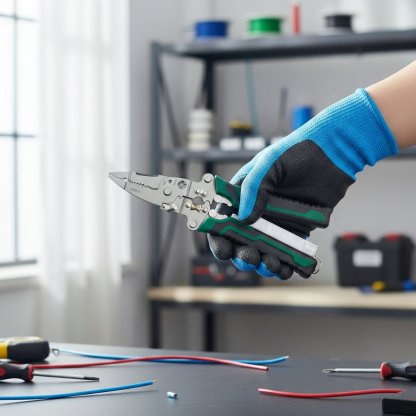 ⚡️One Scan, Zero Danger! 🔧 Your 10-in-1 pocket toolbox for instant wire testing, stripping, and cutting.