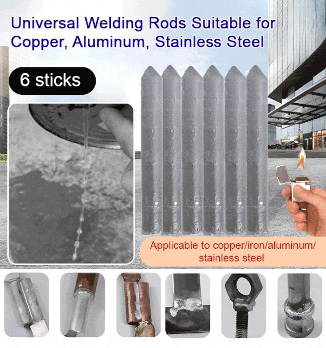 Universal Low-Temp Welding Rods | Lighter Melt - Fix Metal Wood Plastic 🛠️🔥