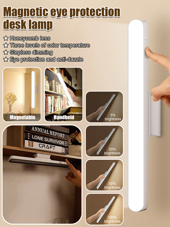 ✨ Discover the Ultimate Eye-Care Desk Lamp: Boost Productivity with A+ Honeycomb Lens Technology and 100% Blue Light Defense ✨