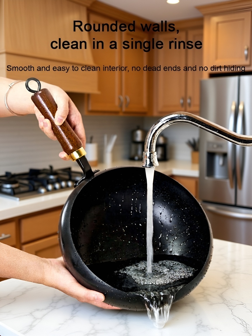 💪🍳 Your Forever Pan: The uncoated healthy pot — Pure Iron, Naturally Non-Stick, No Chemicals! 🚫🧪