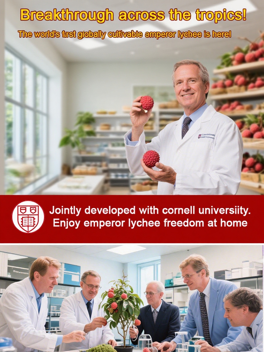 🍂 August Planting, September Harvest: Discover the Magic of Ultra-Fast Growing Lychee Saplings! 🥭 Ready for Juicy Results All Year Round, Right at Home 🌟