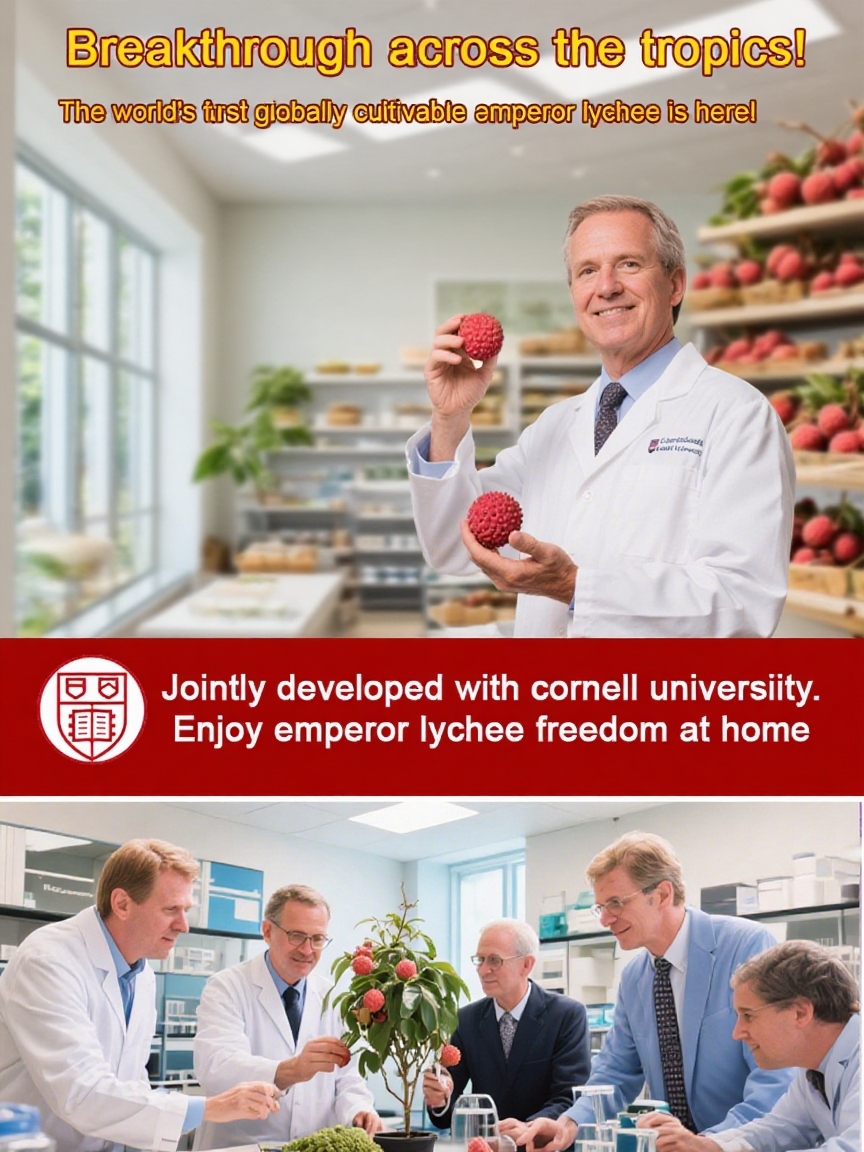 🍂 August Planting, September Harvest: Discover the Magic of Ultra-Fast Growing Lychee Saplings! 🥭 Ready for Juicy Results All Year Round, Right at Home 🌟