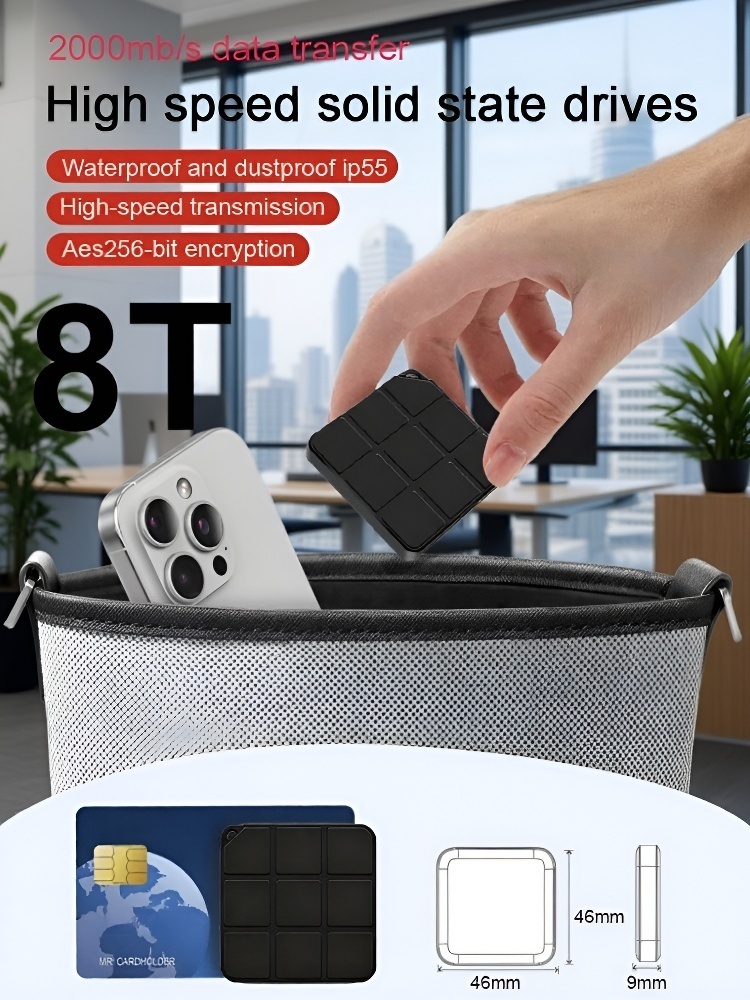 🚀 From 4TB to 16TB in your pocket! ⚡️2000MB/s high-speed external mobile expansion solid-state hard drive 🤯The 2000MB/s high-speed expansion SSD that changes everything.