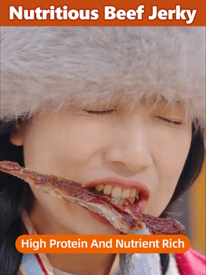 【Buy More, Get More Free】 High-protein pure beef jerky, 0g sugar. Soft and easy to chew.