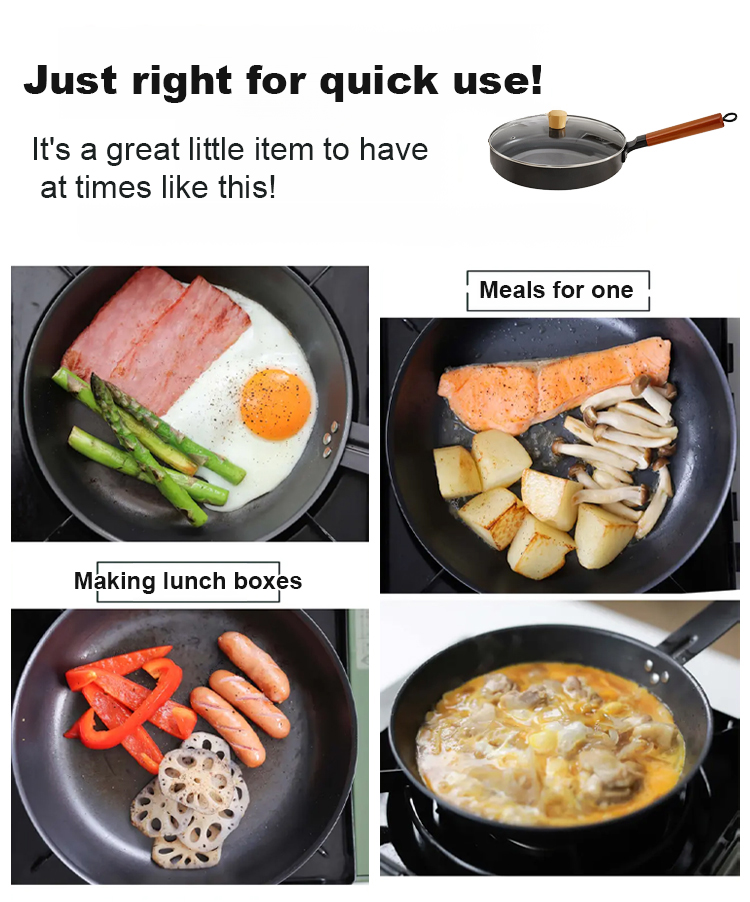🍳 Ditch the chemicals! ✨ Get the Japanese artisan pan that's naturally non-stick, lasts 50 years, and is now 50% OFF! 
