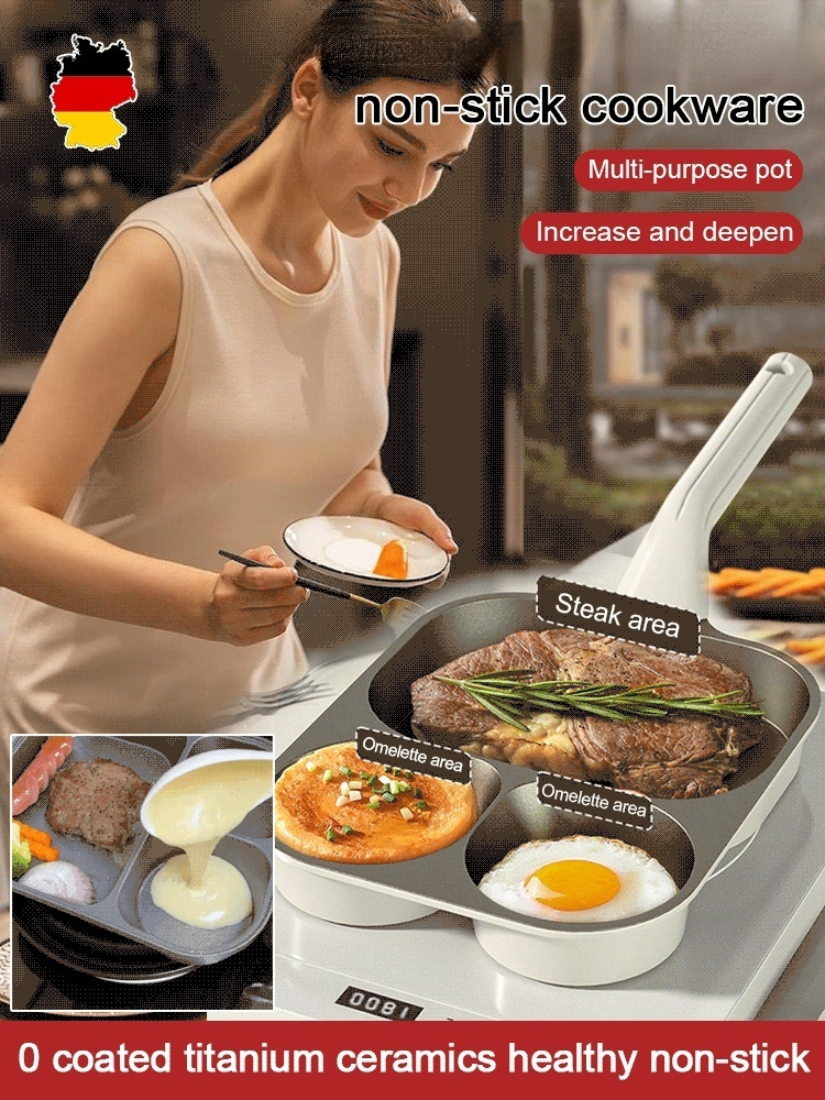 🎉 Transform Your Kitchen Experience with Lightweight, Non-Coated Ceramic Pans for Healthy, Delicious Meals! 🍲