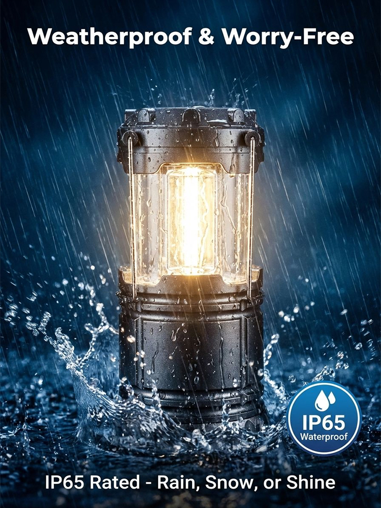 【Like daytime】UltraBright Solar Emergency Lantern | Phone Power Bank | Magnetic Base ☀️🏕️