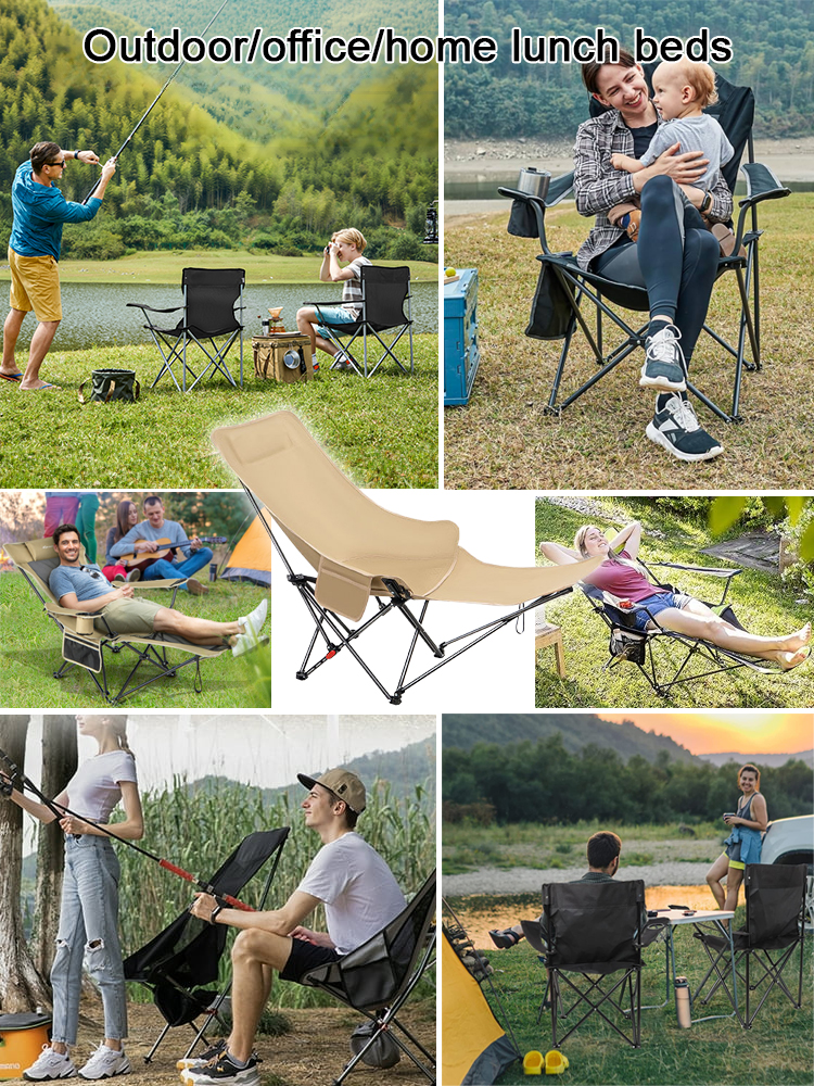 ☁️ Sofa-Like Comfort, Anywhere! 💪 Supports 300KG, High-Back Support and Folds in Seconds. Your Perfect Outdoor Throne is Here! 🏕️