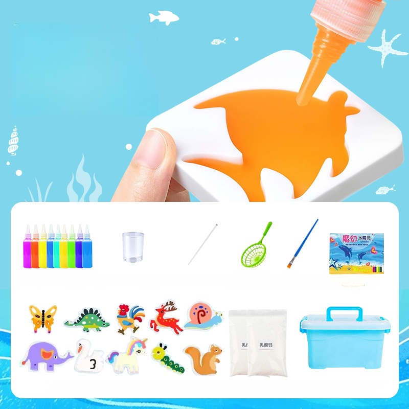 DIY Magic Water Fairy Kit 🎨 Provides eco-friendly fun for young creators 🌿 Inspires imagination with a 12-color spectrum ✨ Cultivates future scientists through play🧪
