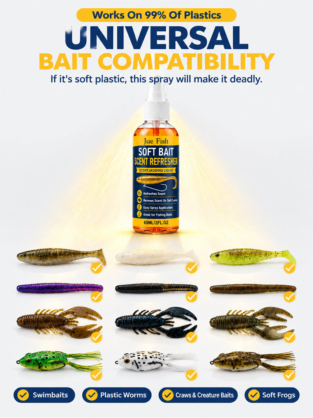🐟 No More Empty Handed | Pro Angler Secret 🎣Amino Acid Fish Attractant | High Potency | Catch More Bass 🐟