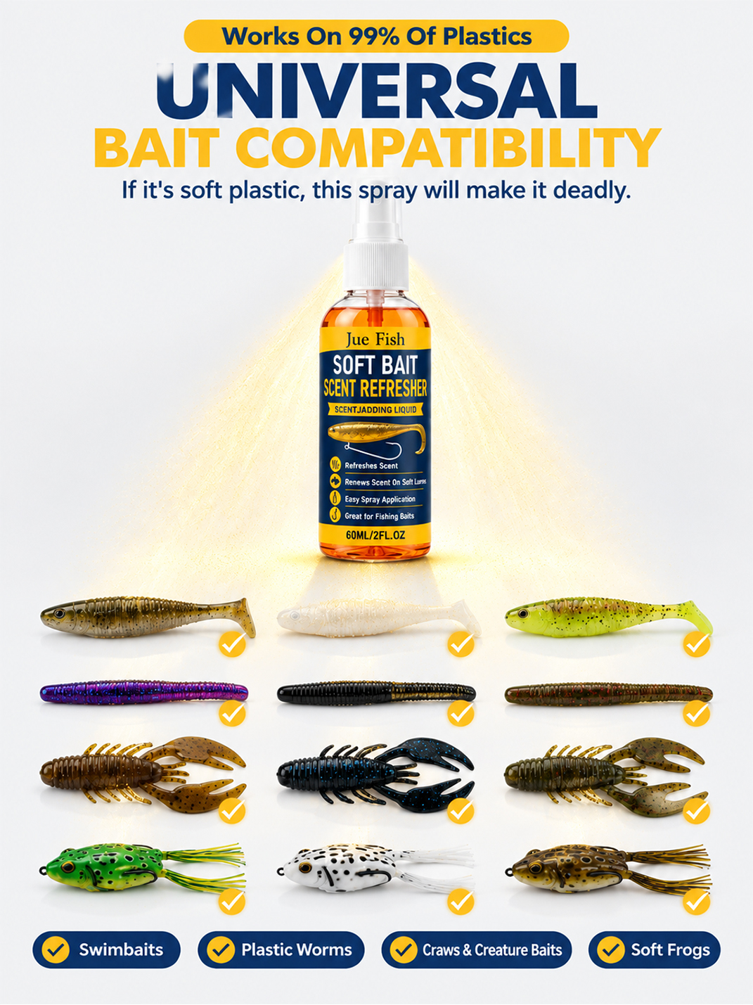 🐟 No More Empty Handed | Pro Angler Secret 🎣Amino Acid Fish Attractant | High Potency | Catch More Bass 🐟