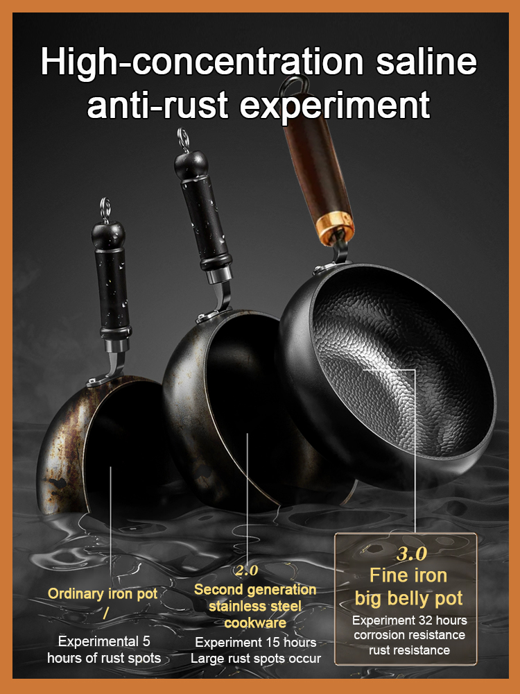 🔥🍳【Christmas Cooking Special】Explore the revolution of pure iron nonstick pans! Unleash deliciousness and nutrition! 🎈