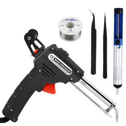 Hand Held Endothermic Soldering Gun 5 Piece Set| 3-in-1 Cut Weld Clean | Spark Free110V 🛠️⚡