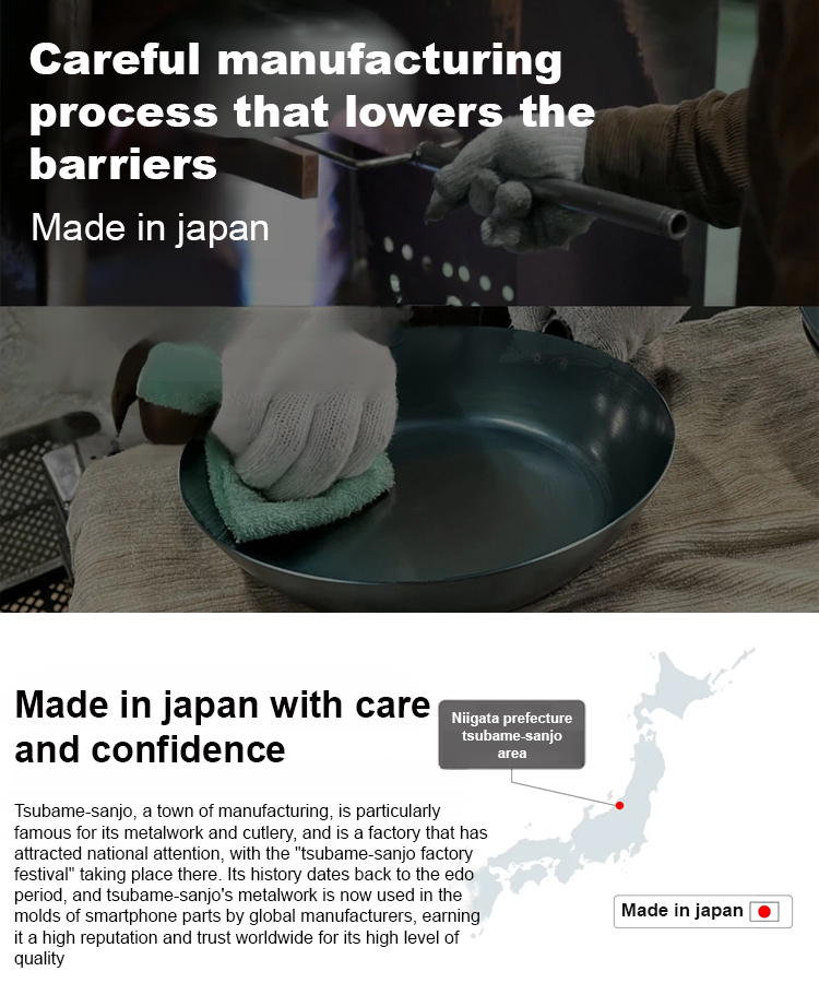 🍳 Ditch the chemicals! ✨ Get the Japanese artisan pan that's naturally non-stick, lasts 50 years, and is now 50% OFF! 