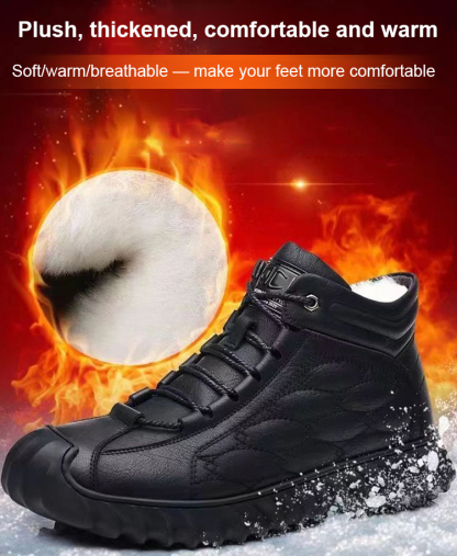 ❄️ Brave -30° weather with Tuscan Leather  100% Merino Wool 🐑. Feel like you're walking on clouds ☁️. Limited stock, 50% off! 