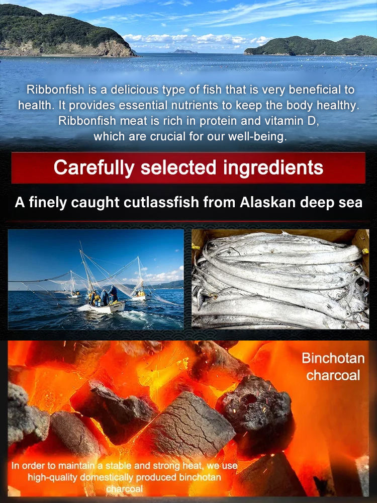 【Bone-Free】Alaskan Deep Sea Crispy Hairtail | Zero Oil Low Calorie High Protein Snack 🐟🌊