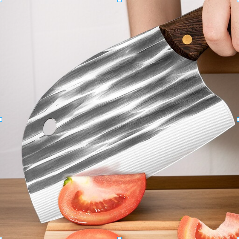 Solingen 8th Generation Craftsman: Fish Head Knife 🐟🔪 Forged with 2000 Strikes, Triple Sharpness ✨ Versatile Cutting, Anti-Rust Lifetime Warranty 🛡️