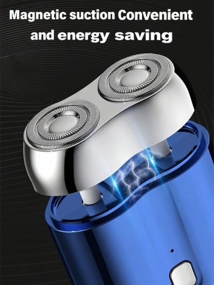 🪒Mini Pro Magnetic Shaver | 7000 RPM High-Speed Motor | Pocket-Size Metal Precision ✨