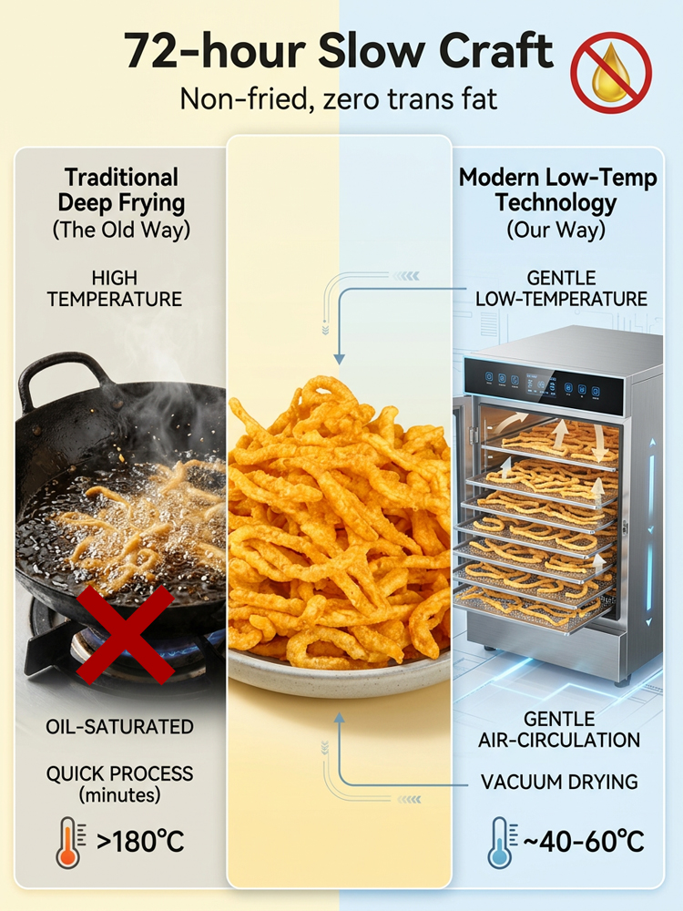 【Crunchier than Chips】Premium Patagonian Crispy Squid Strips | Low Calorie Zero Additives | High ProteinOmega-3 Snack 🦑🌊