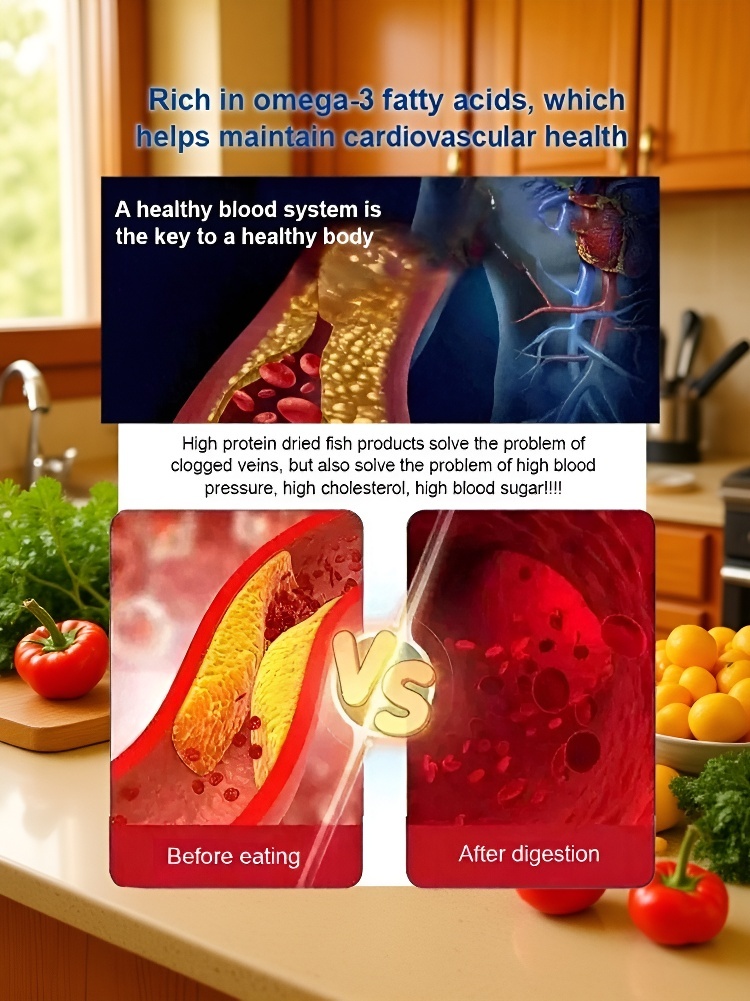 [200 pieces/box] Ready-to-eat crispy and delicious dried yellow croaker ❤ Non-fried, low-calorie 🐟 Crispy texture! High-protein, guilt-free ideal snack! ✨