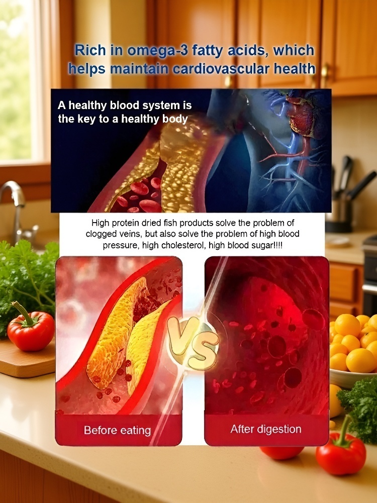 [200 pieces/box] Ready-to-eat crispy and delicious dried yellow croaker ❤ Non-fried, low-calorie 🐟 Crispy texture! High-protein, guilt-free ideal snack! ✨