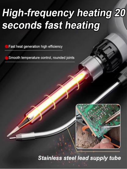 [90℃-480℃ adjustable] HB799A Internal Heating Electric Welding Tool| Spark-Free Cutting Welding Rust Removal 🛠️