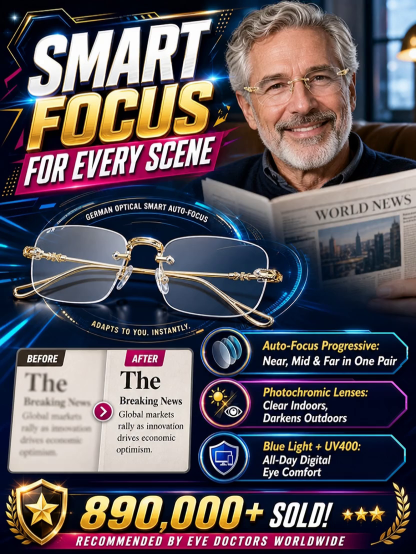 Universal progressive-focus glasses
