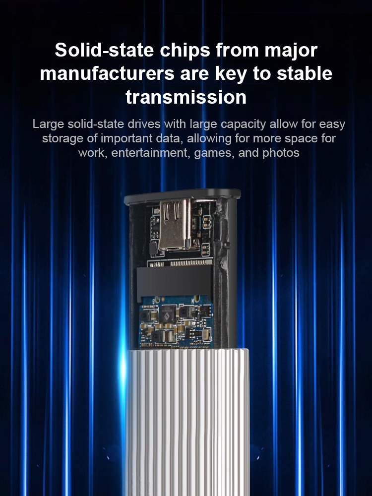 【16TB Portable SSD Export Liquidation Sale At Factory Price 】IP54 waterproof and shockproof storage compatible with iPhone Mac and PC including free trial