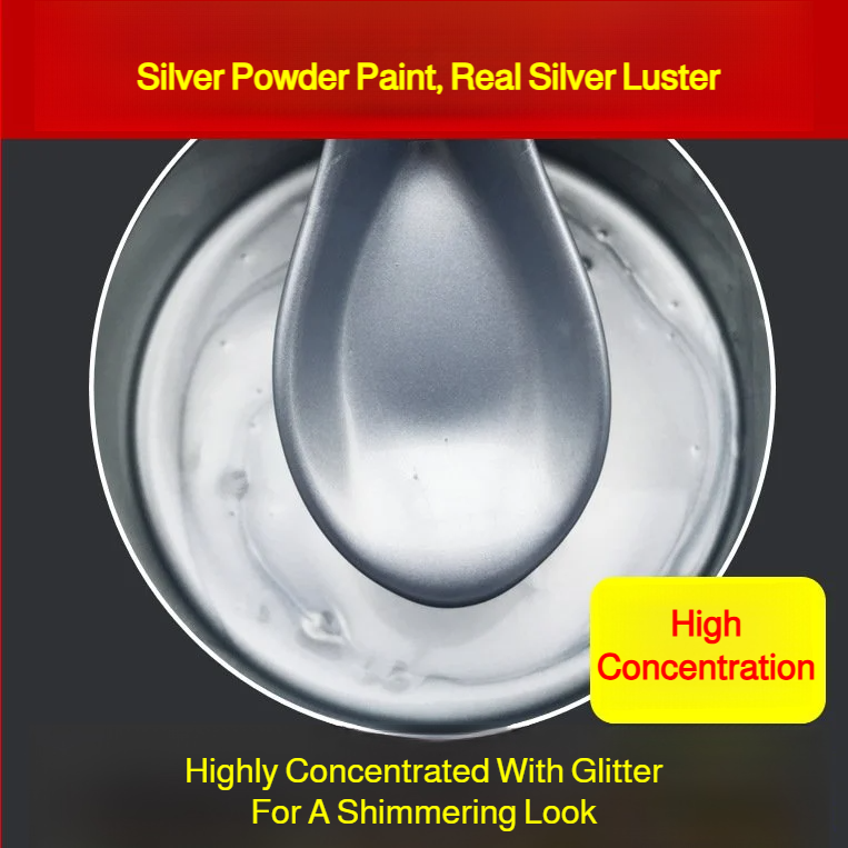 【Perfectly dry in 20 minutes】Liquid Chrome Mirror Paint | Mirror-Like Shine | One Coat Coverage - No Primer Needed 🚗✨