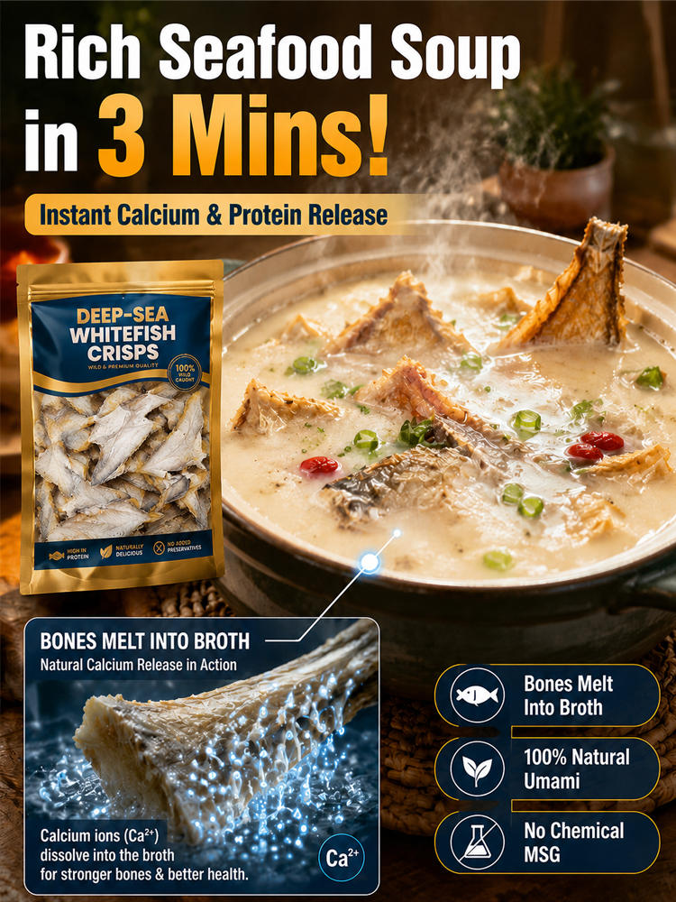 【Today's Special Offer:Buy 6 Get 3 Free】🌊Crispy Deep-Sea Fish Jerky | High Protein | Low Calorie 💪 FDA Certified Crisp Bite