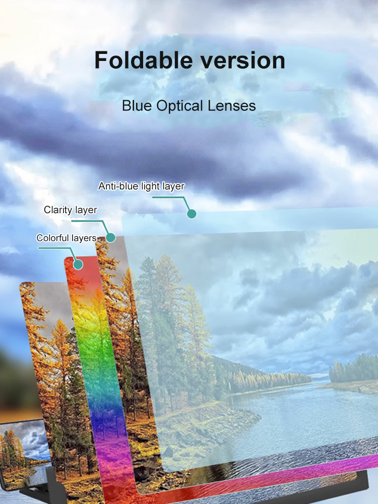 📱 Elevate Your Viewing Experience: Enjoy eye protection and theater-like visuals anywhere! Compact design fits perfectly in any space. 🎥🔍