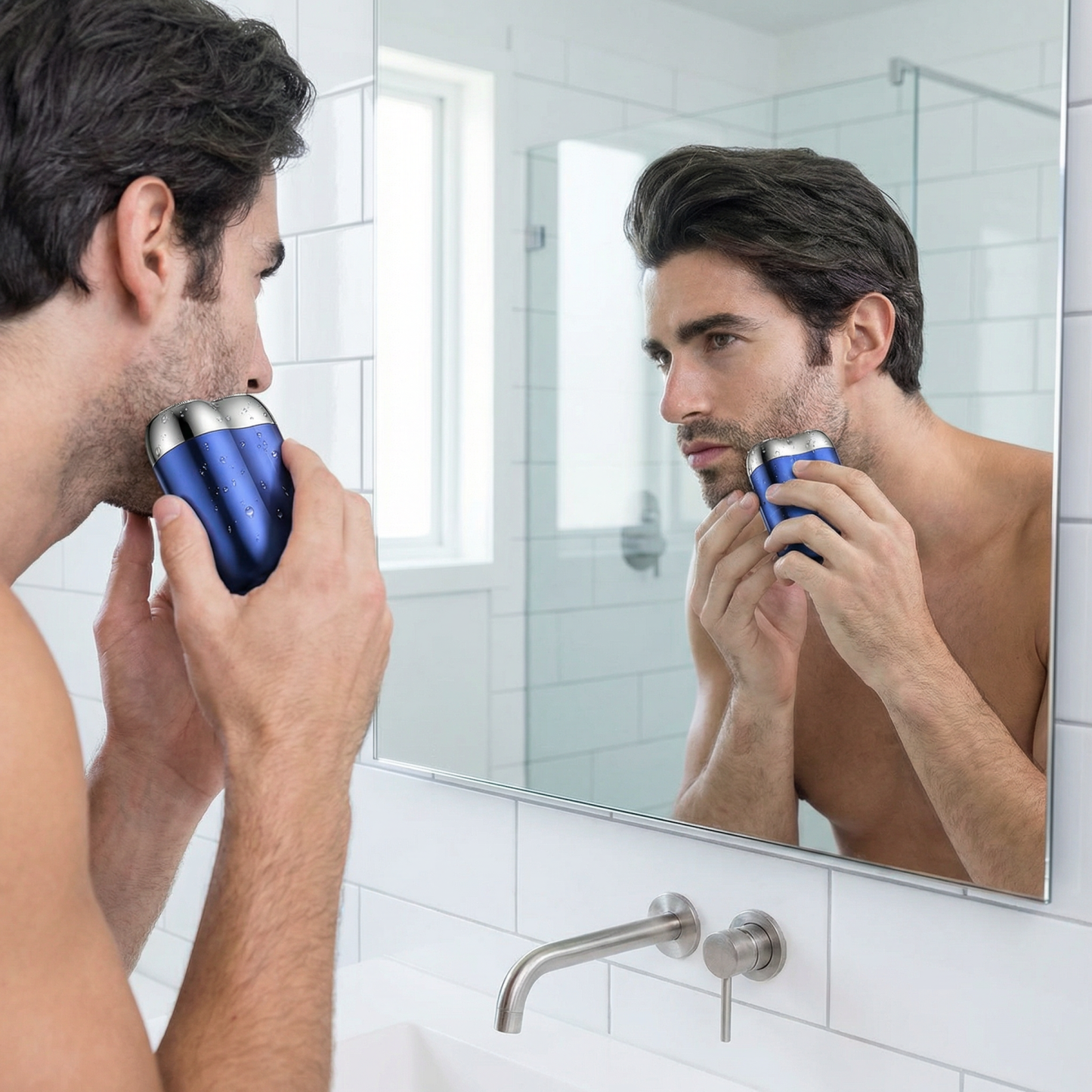 🪒Mini Pro Magnetic Shaver | 7000 RPM High-Speed Motor | Pocket-Size Metal Precision ✨