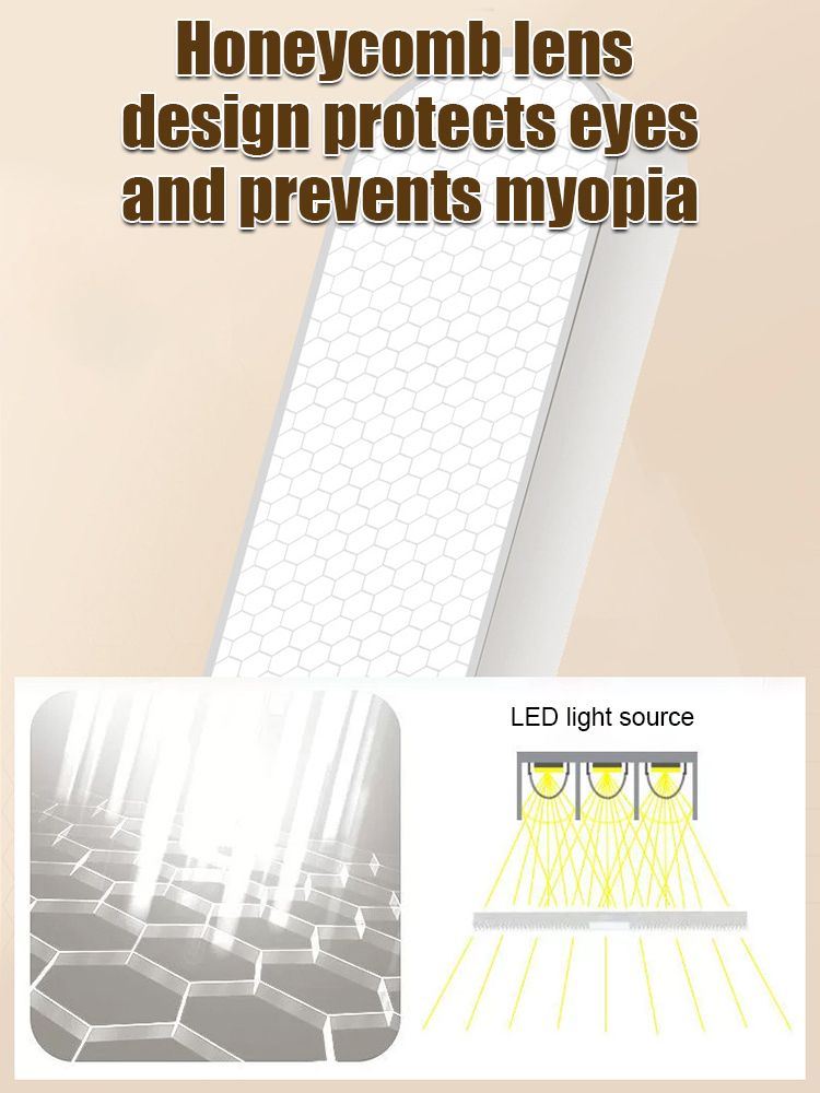 ✨ Discover the Ultimate Eye-Care Desk Lamp: Boost Productivity with A+ Honeycomb Lens Technology and 100% Blue Light Defense ✨