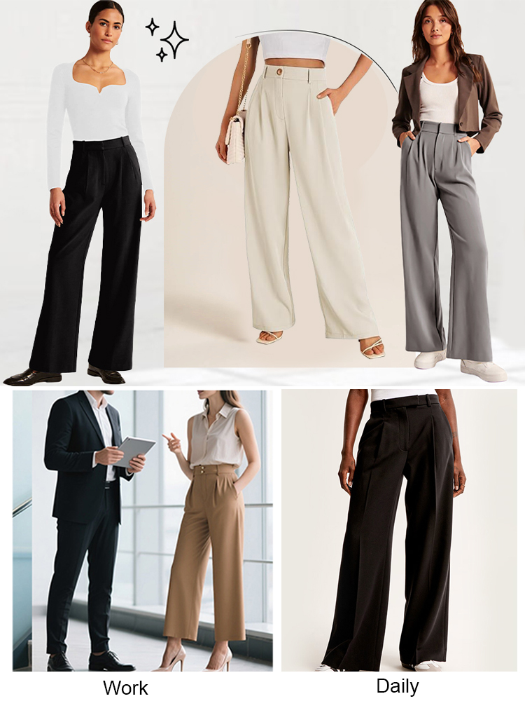 🌿Italian Designer Ice Silk Comfort Pants 👖✨