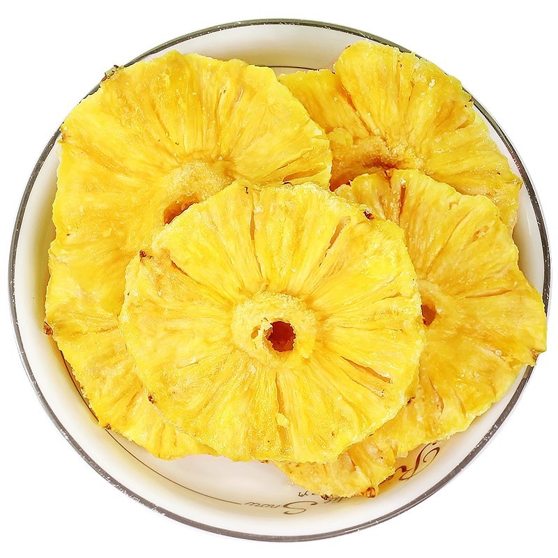 🍍Freshly Made Thick-Cut Hawaiian Pineapple Dried Fruit (Exclusive Limited Release) 🤤Melt-in-Mouth Honey Cream Flavor 🍯 Zero Sugar And Soft Core! 