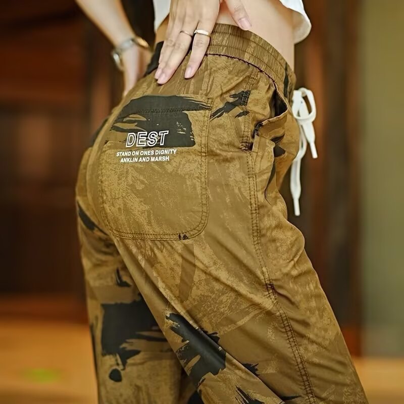 Guys, Embrace the Future 👖: Fourth-Generation Ice Silk Camo Pants Offer Unmatched Cooling and Comfort for Active Lifestyles 🎯