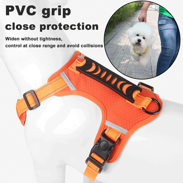 Ensure Your Pet's Safety 🌟: Revolutionary anti-pull leash with cooling comfort & reflective design for maximum protection!