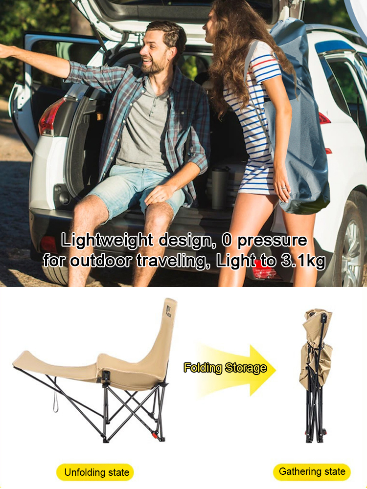 ☁️ Sofa-Like Comfort, Anywhere! 💪 Supports 300KG, High-Back Support and Folds in Seconds. Your Perfect Outdoor Throne is Here! 🏕️
