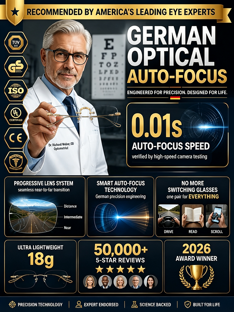 Universal progressive-focus glasses