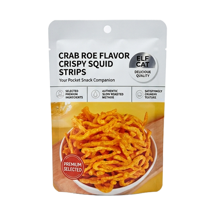 【Crunchier than Chips】Premium Patagonian Crispy Squid Strips | Low Calorie Zero Additives | High ProteinOmega-3 Snack 🦑🌊