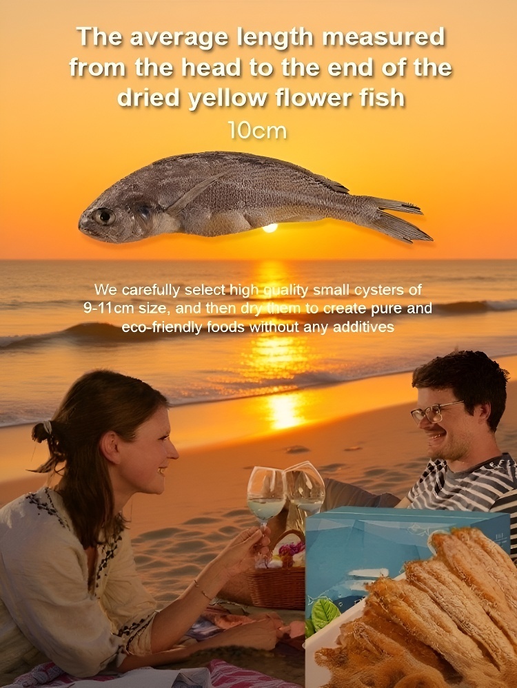 [200 pieces/box] Ready-to-eat crispy and delicious dried yellow croaker ❤ Non-fried, low-calorie 🐟 Crispy texture! High-protein, guilt-free ideal snack! ✨