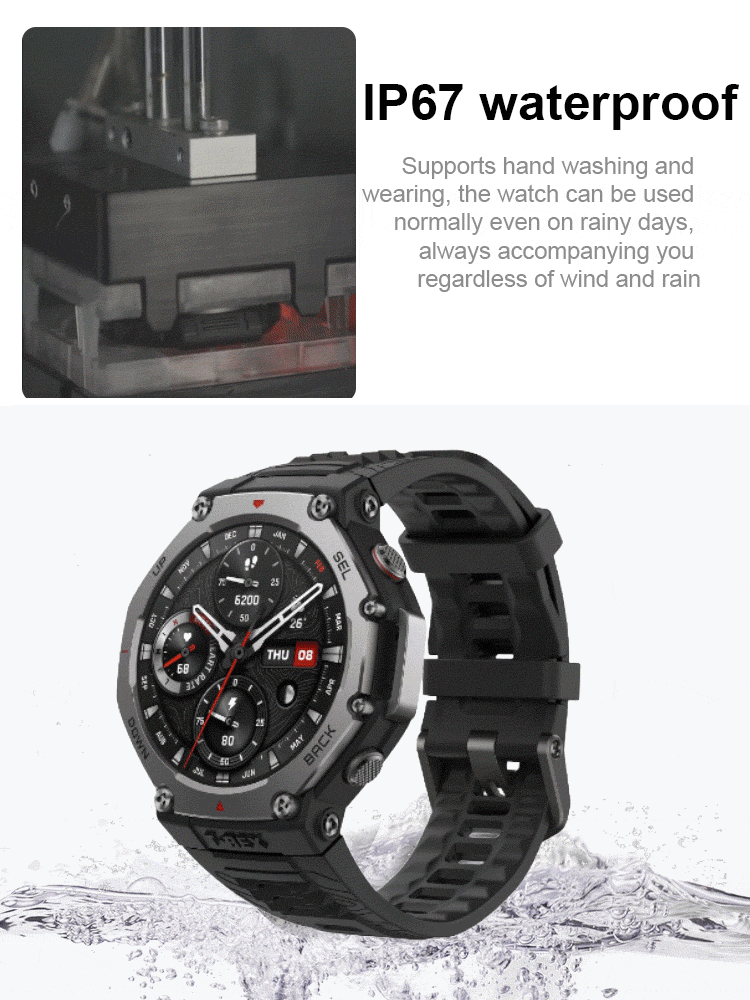 🔋[30-day battery life] 170-mode health monitoring watch⌚️Military-Grade 🛡️ AI Health Coach ❤️