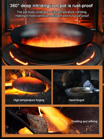 🔥🍳【Christmas Cooking Special】Explore the revolution of pure iron nonstick pans! Unleash deliciousness and nutrition! 🎈