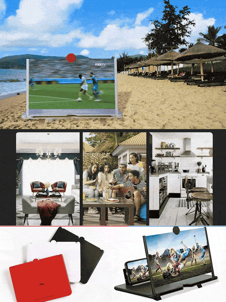 📱 Elevate Your Viewing Experience: Enjoy eye protection and theater-like visuals anywhere! Compact design fits perfectly in any space. 🎥🔍