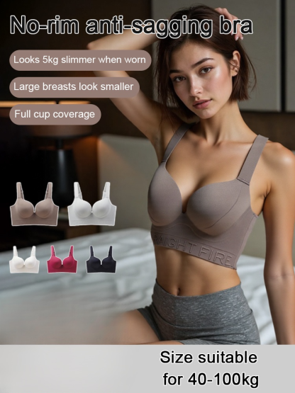 [🌟 Recommended by MSKCC Experts] Wireless Antibacterial Bra | Anti-Sagging + Side Support | No Bounce Running 🏃‍♀️ | 40°C Temperature-Controlled Breathability 🌬️. Limited-time half-price trial offer! ⏰