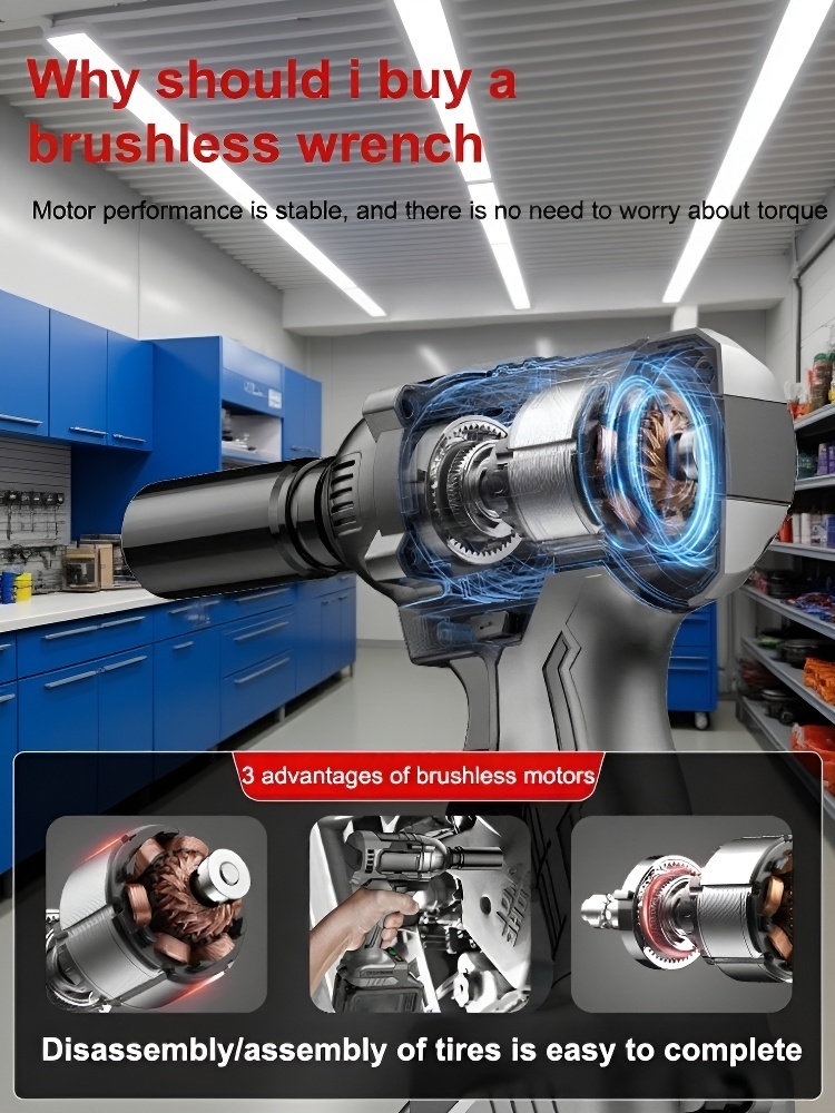 Electric Torque Wrench with Lithium-Ion Battery ⚙️ Ultimate Power and Durability for Any Task