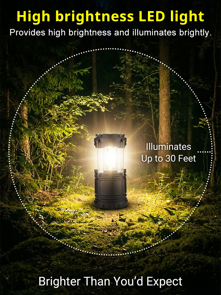 【Like daytime】UltraBright Solar Emergency Lantern | Phone Power Bank | Magnetic Base ☀️🏕️