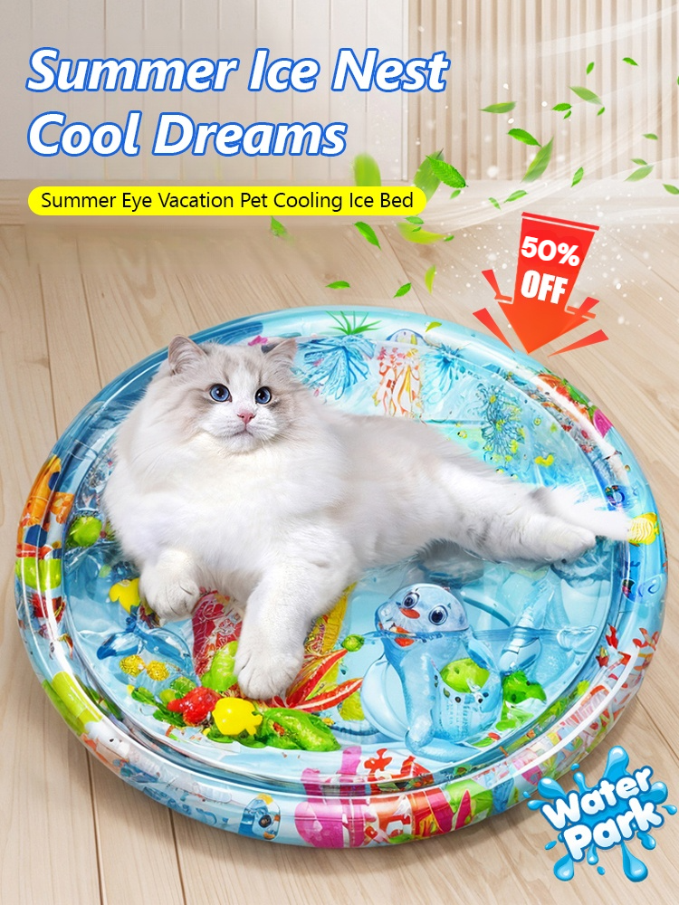 Ultimate Summer Relief: Dual-Temperature Cooling Pad for Pets and Kids 🐾❄️