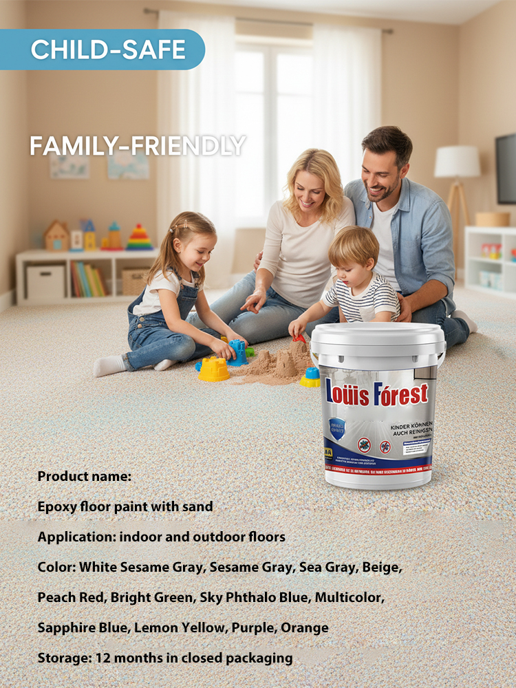 【2-Hour Fast Dry】DIY Professional Epoxy Floor Coating - Waterproof, Non-Slip and Durable 🏠 Upgrade Now!✨