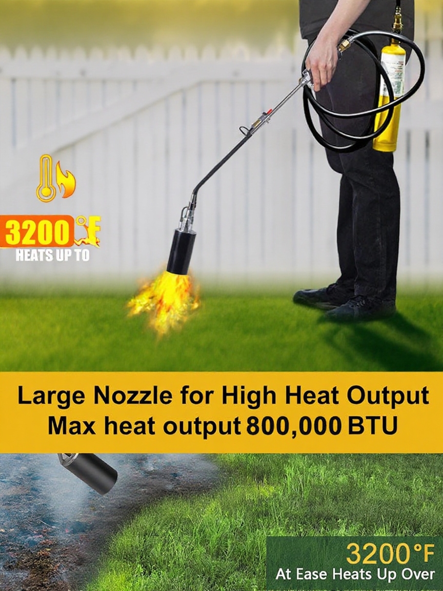 🔥 Unleash the Power of Precision 🔥 Eco-friendly weeding never felt so easy and efficient.